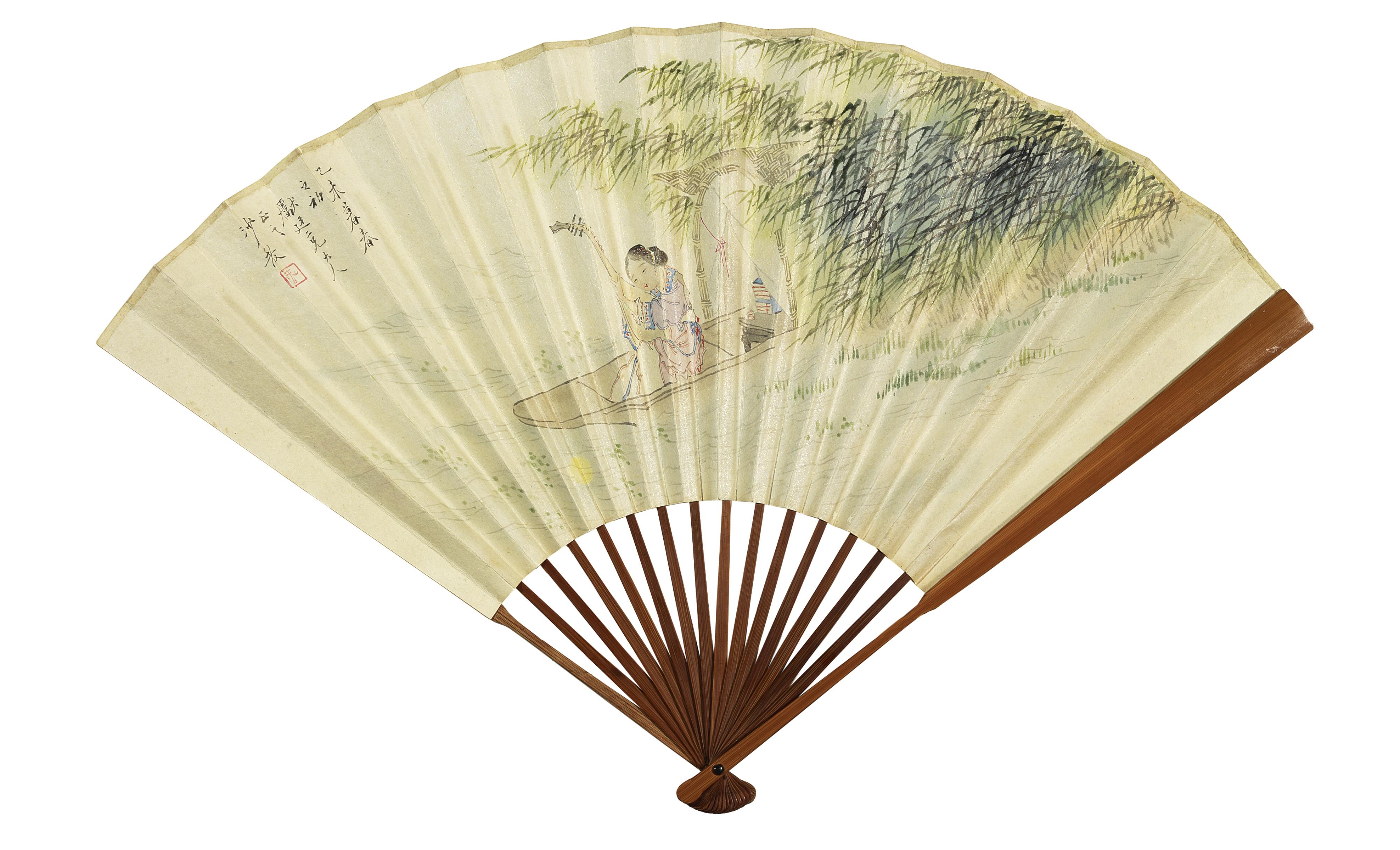 Sha Fu - Listening To The Qin In A Boat Amidst Reeds