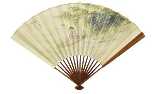 Sha Fu - Listening To The Qin In A Boat Amidst Reeds