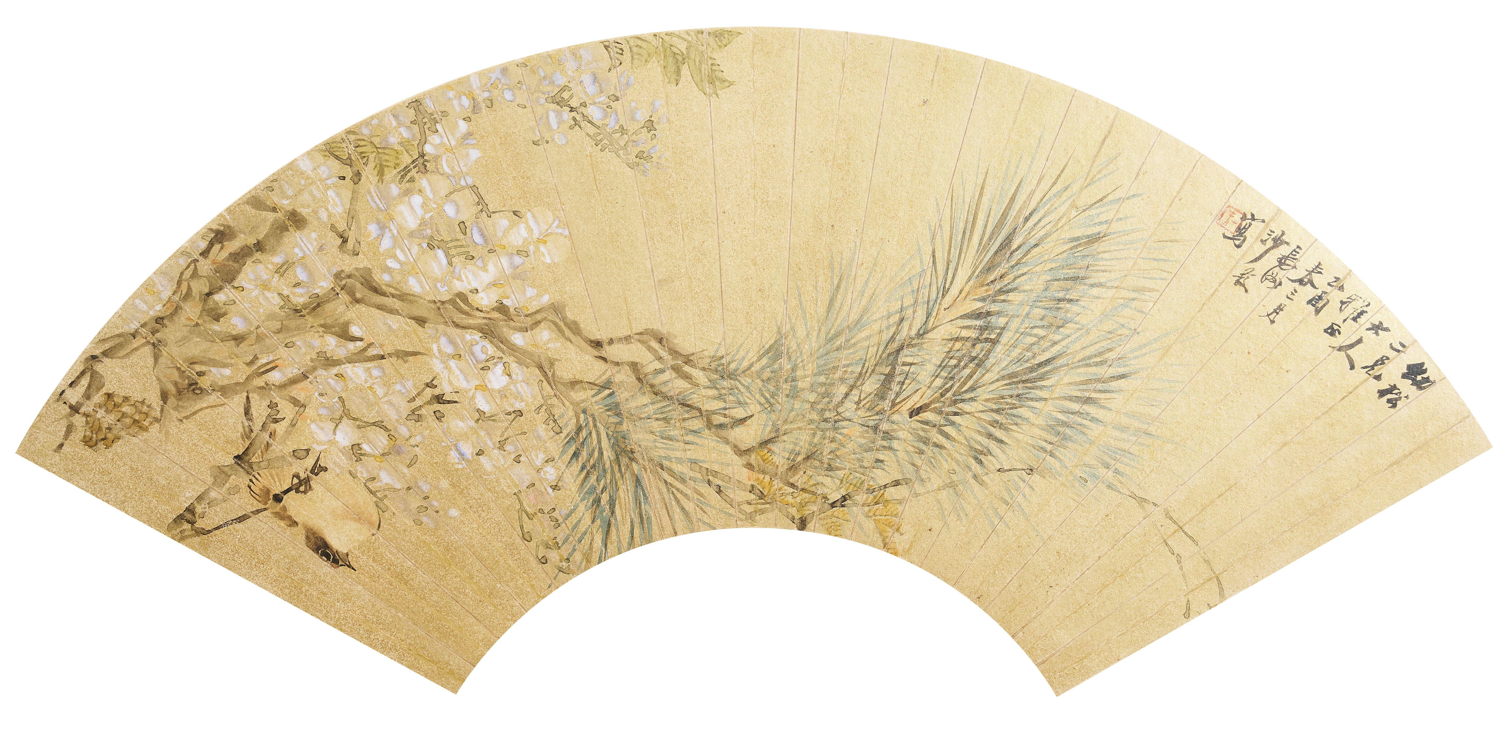 Sha Fu - Pine Tree and Wisteria