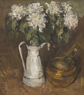 Sha Qi - Nature Morte Aux Fleurs