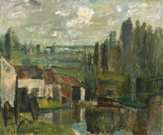 Sha Qi - Scenery of a Pond