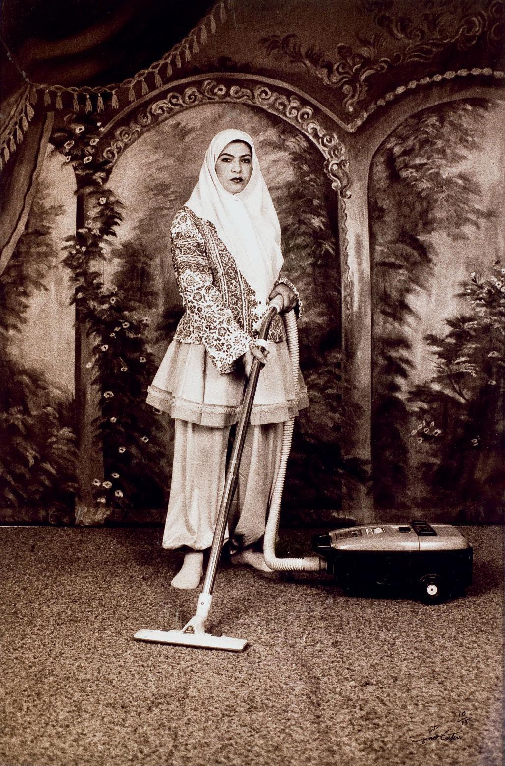 Shadi Ghadirian - Sans titre de la série Qajar
