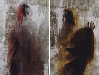 Shadi Ghadirian - Two Works From The Series Be Colourful