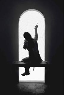 Shadi Ghadirian - Untitled (from the Miss Butterfly series)