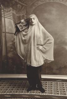 Shadi Ghadirian - Untitled (from the Qajar series)