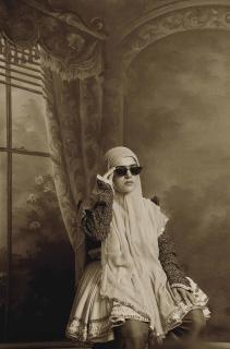 Shadi Ghadirian - Untitled (from the Qajar series)