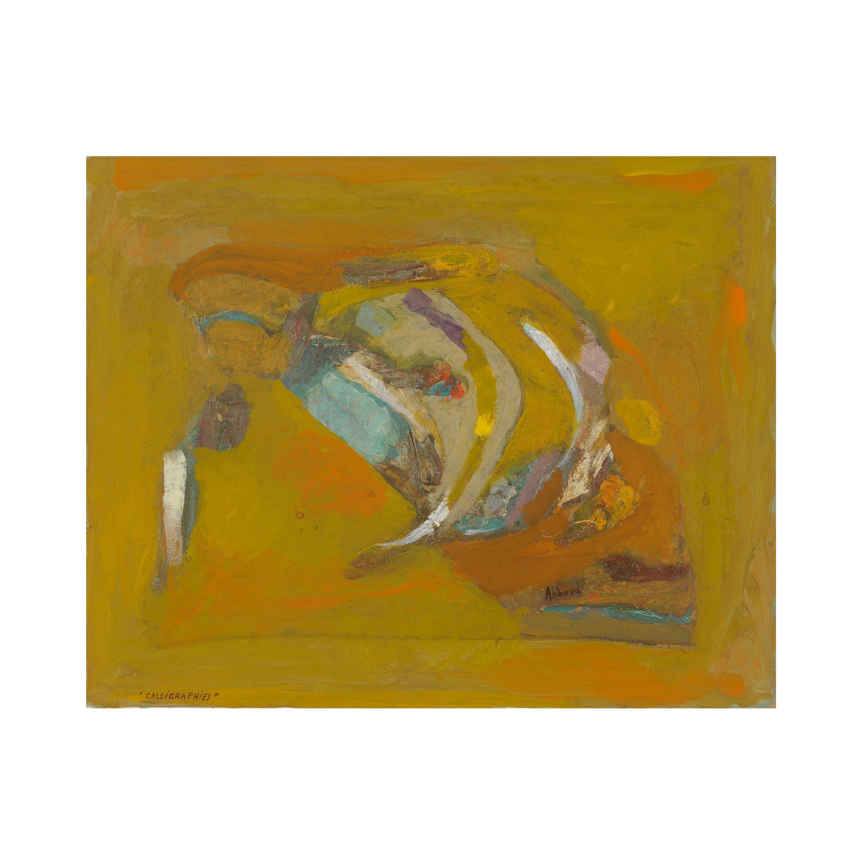 Shafic Abboud - Calligraphies