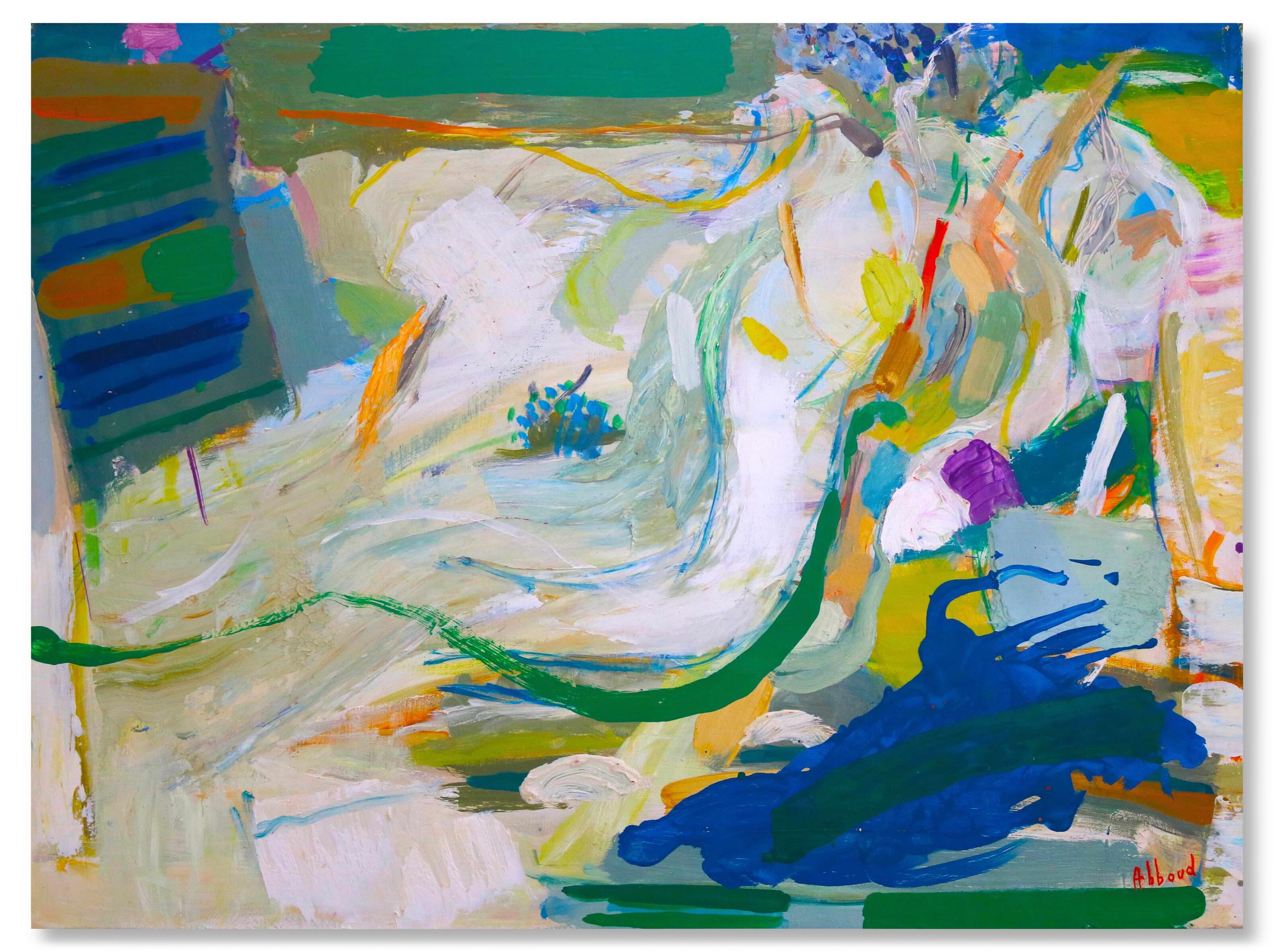 Shafic Abboud - Comme un Jardin (Like a Garden)