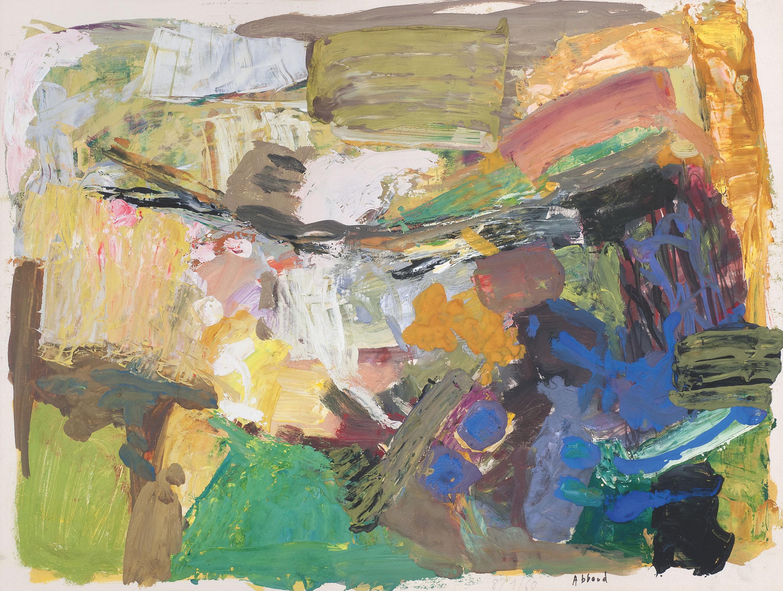 Shafic Abboud - Composition