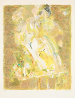 Shafic Abboud - La Femme en bleu, La Fiancée noire, Couleurs du Liban, Ecritures, Portrait de l\'Oiseau