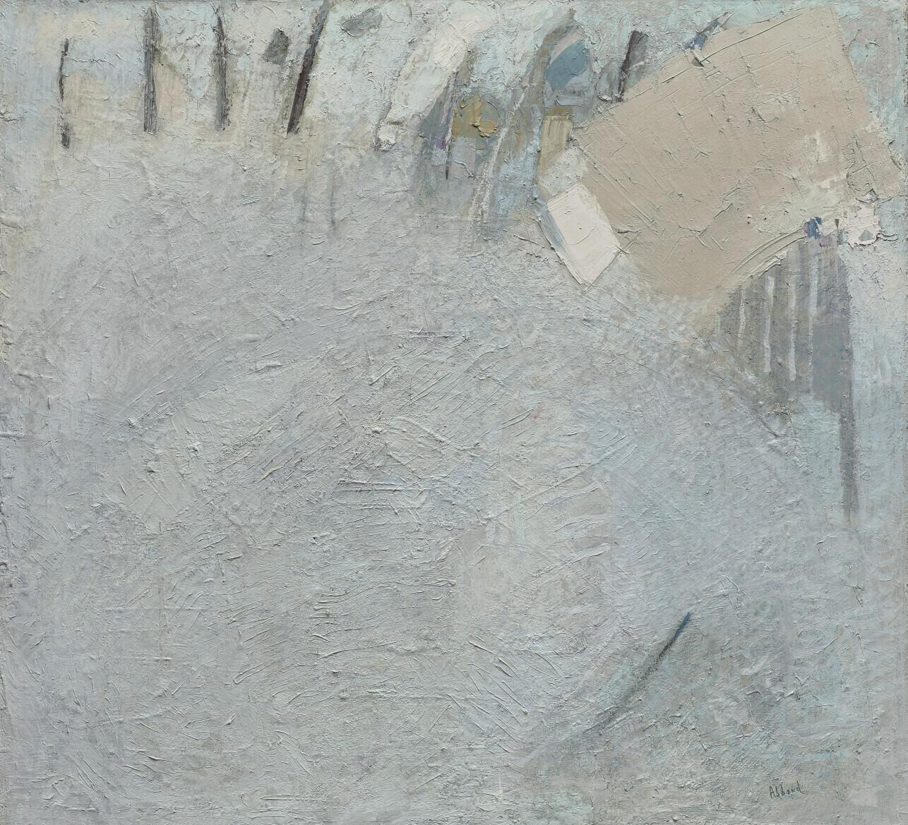 Shafic Abboud - Les Cafés engloutis n°2