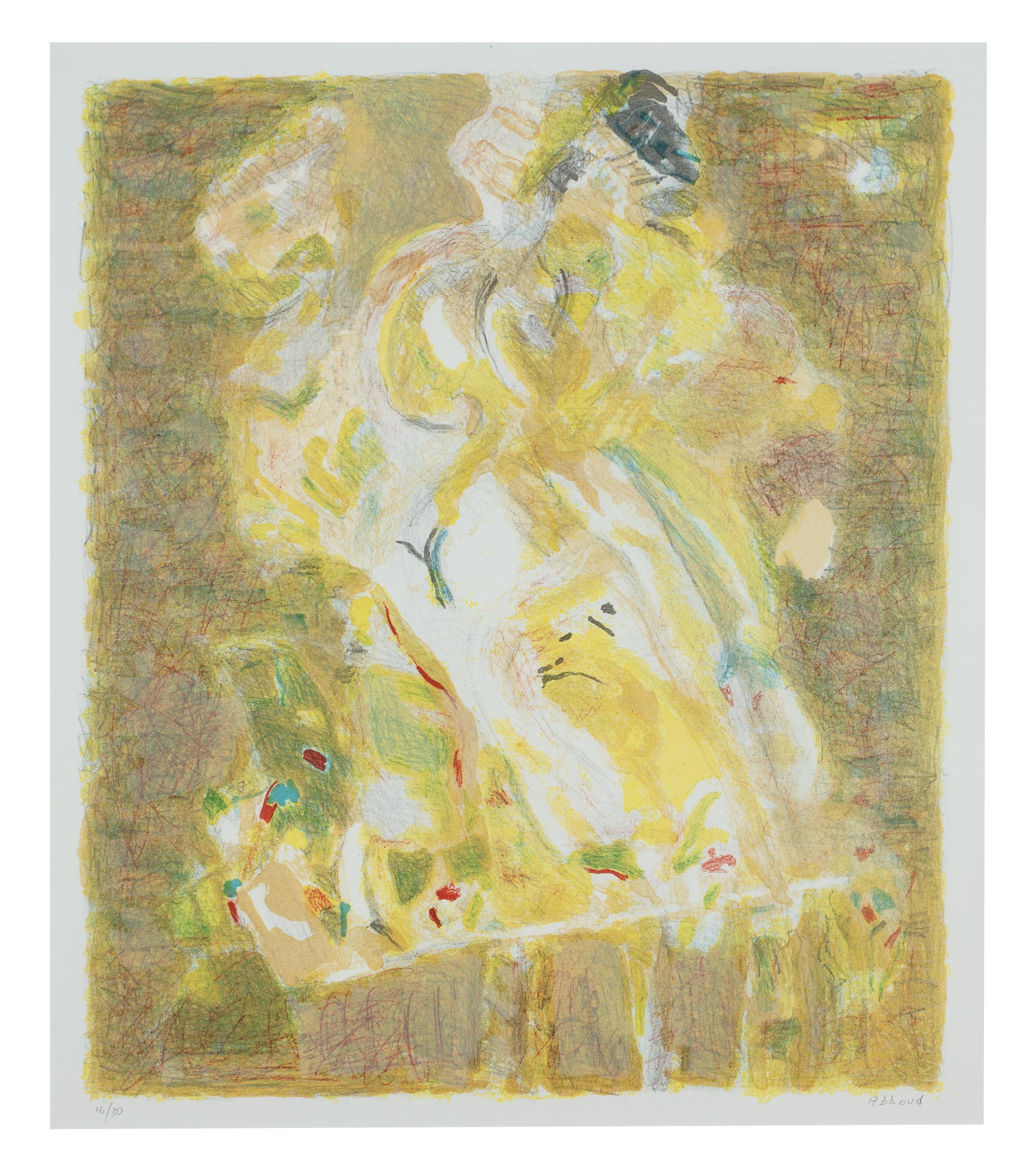 Shafic Abboud - Portrait de l\'Oiseau (Portrait of the Bird)