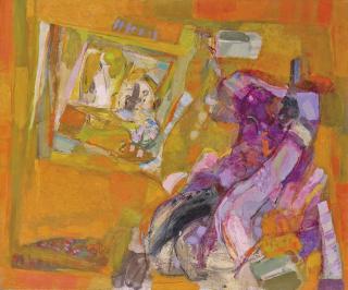 Shafic Abboud - Untitled