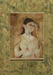 Shahzia Sikander - Untitled (Courtesan)