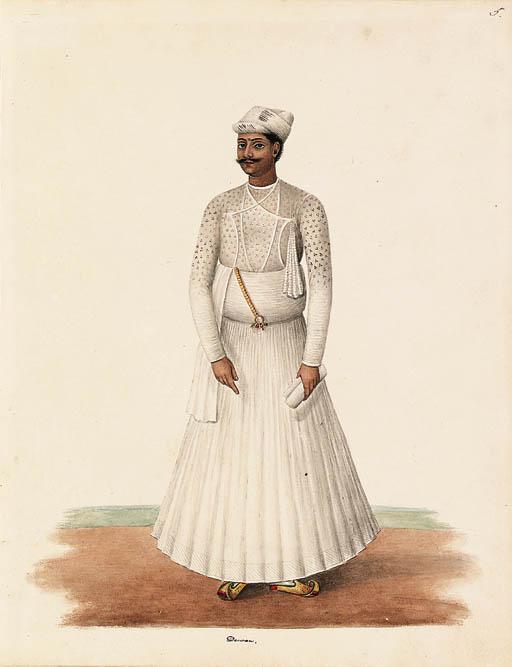 Shaikh Muhammad Amir Of Karraya - Study of a dewan (chief native officer)