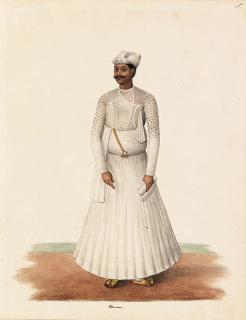 Shaikh Muhammad Amir Of Karraya - Study of a dewan (chief native officer)