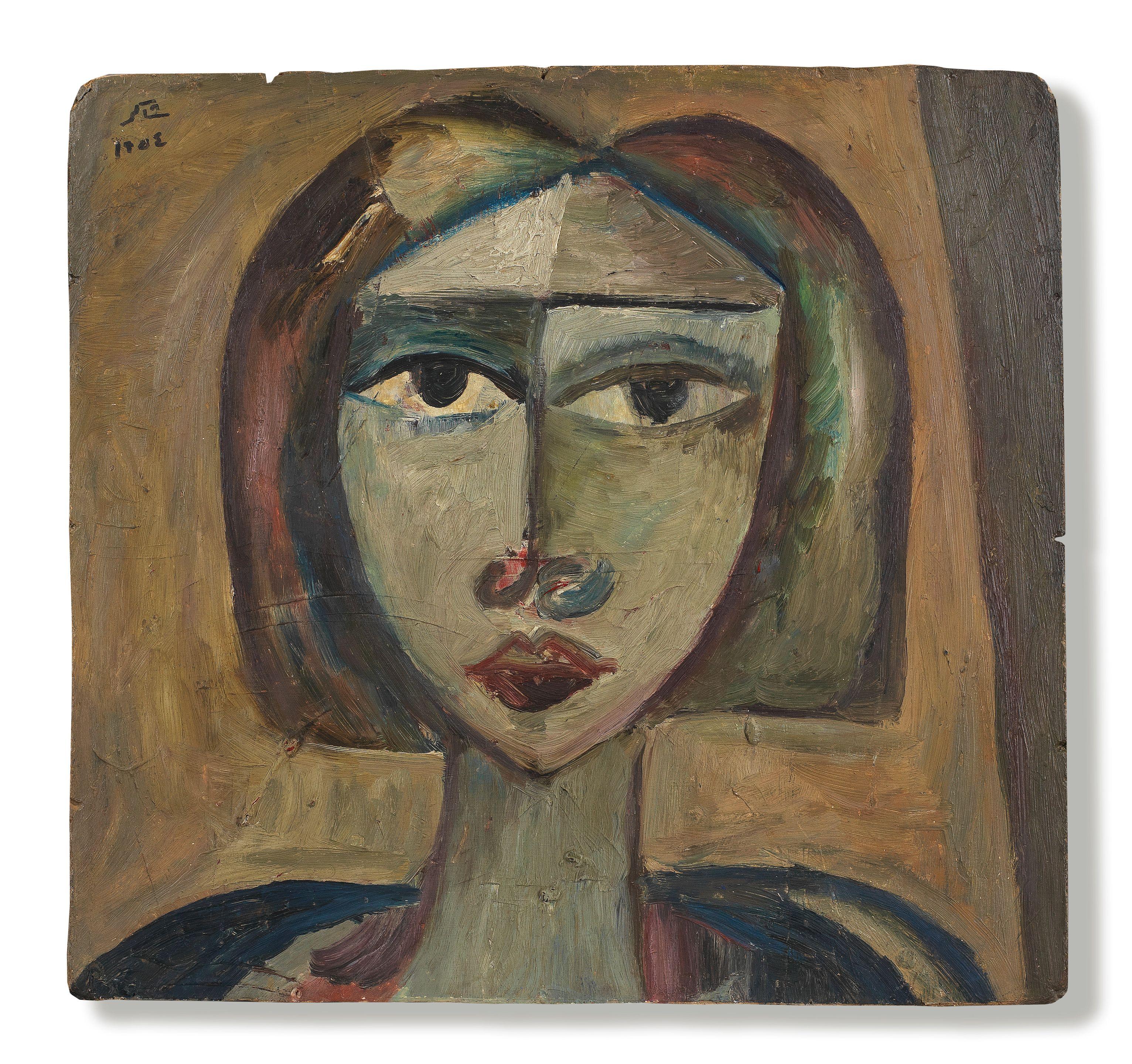 Shakir Hassan Al Said - Female Portrait