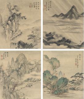 Shang Rui - Landscapes after Old Masters