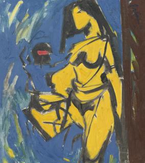 Shankar Balwant Palsikar - Untitled (Nude)