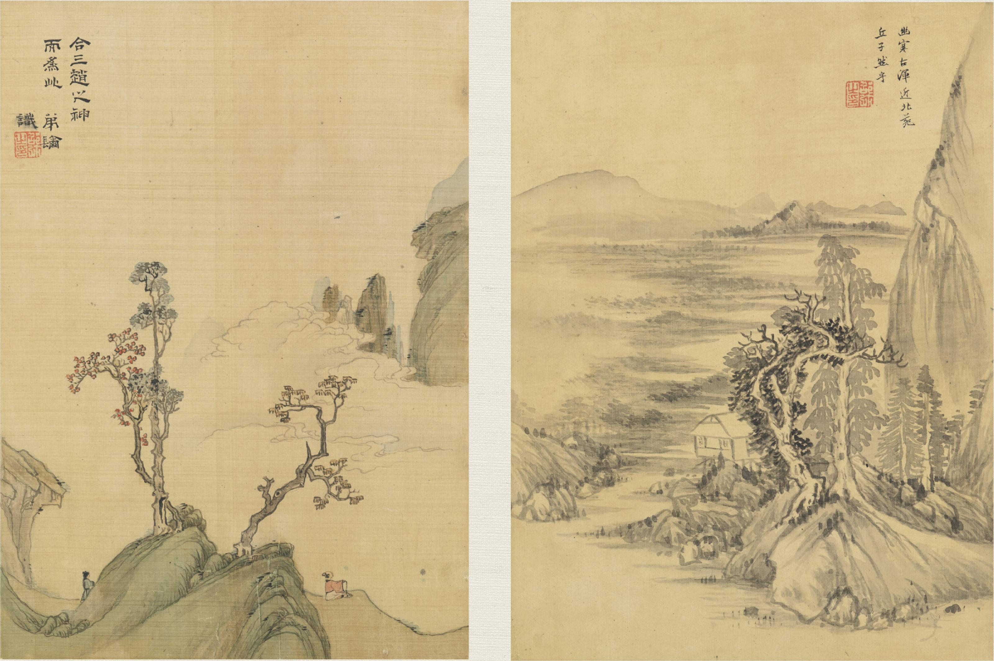 Shao Mi - Landscapes after Old Masters