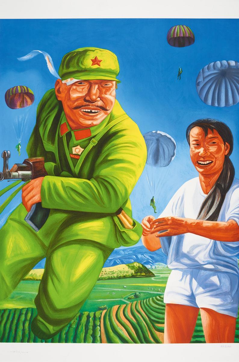 Shaobin Yang - Aus: »The sleepwalkers’ bloodied rites« (4).