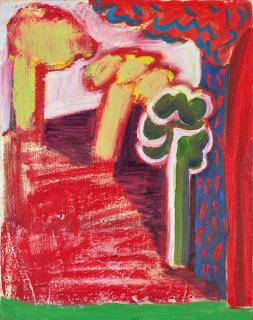 Shara Hughes - Broccoli Trees(Painted in 2016)