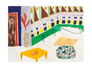 Shara Hughes - Tal\'s Bathroom, 2008