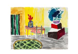 Shara Hughes - Yellow Walls, 2008