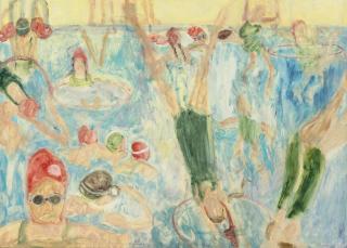 Sharon Beavan - Diving with Hoops