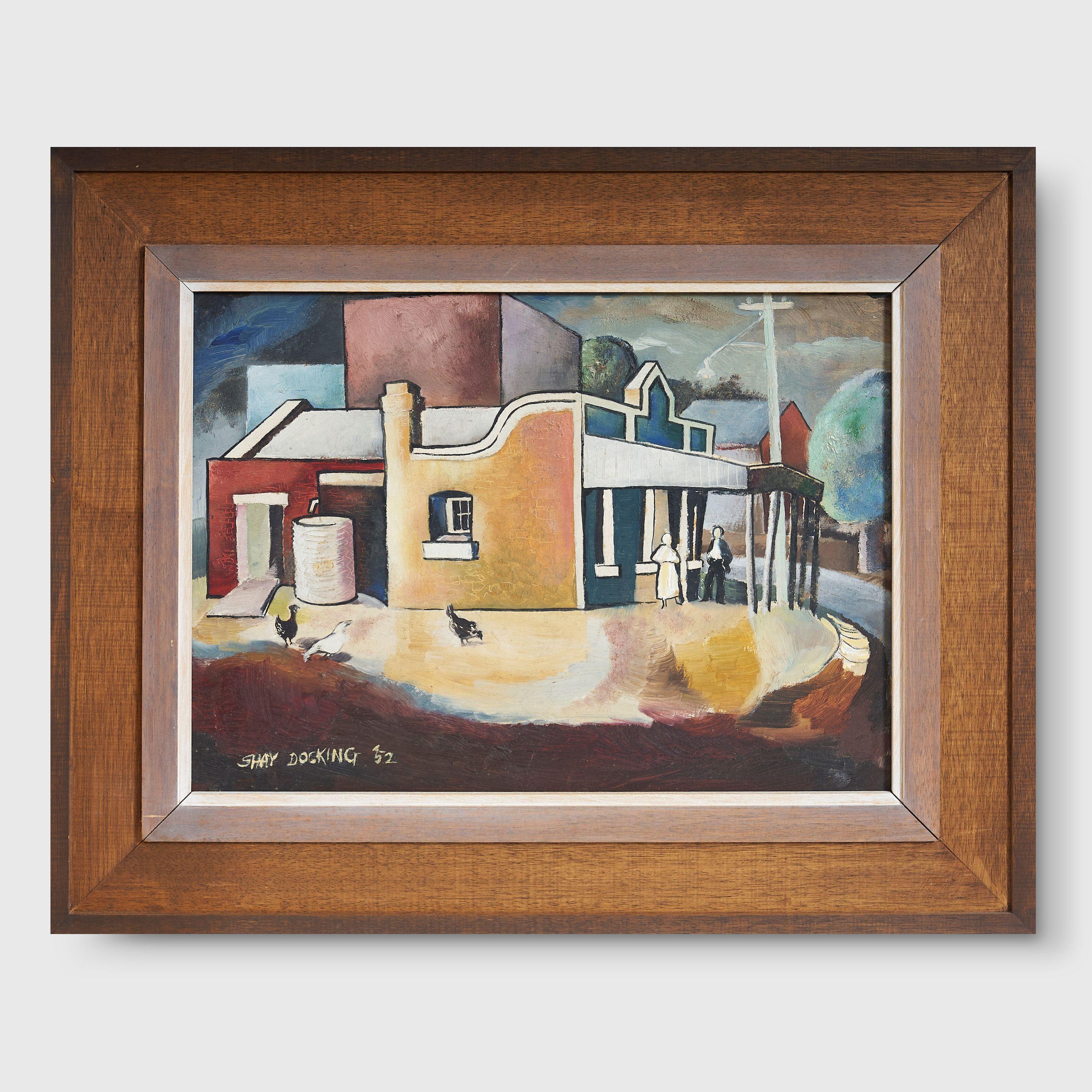 Shay Docking - Country Town in Gippsland Victoria, 1952