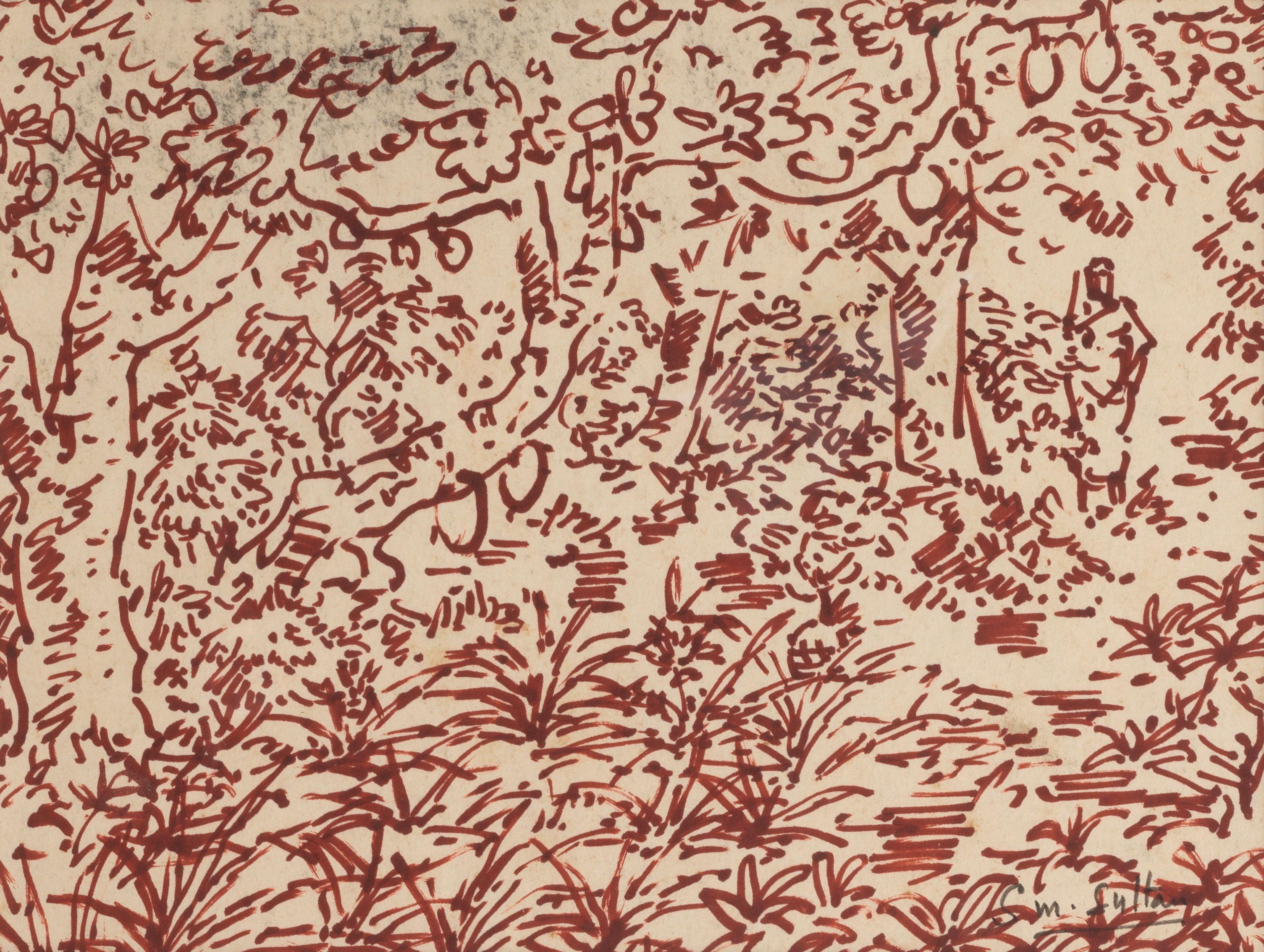 Sheikh Mohammed Sultan - Untitled