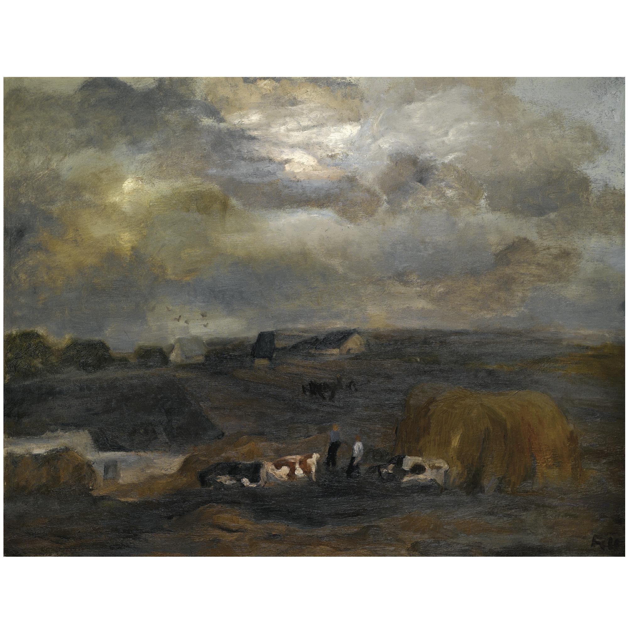 Sheila Fell, R.A. - Autumn Evening, Cumberland