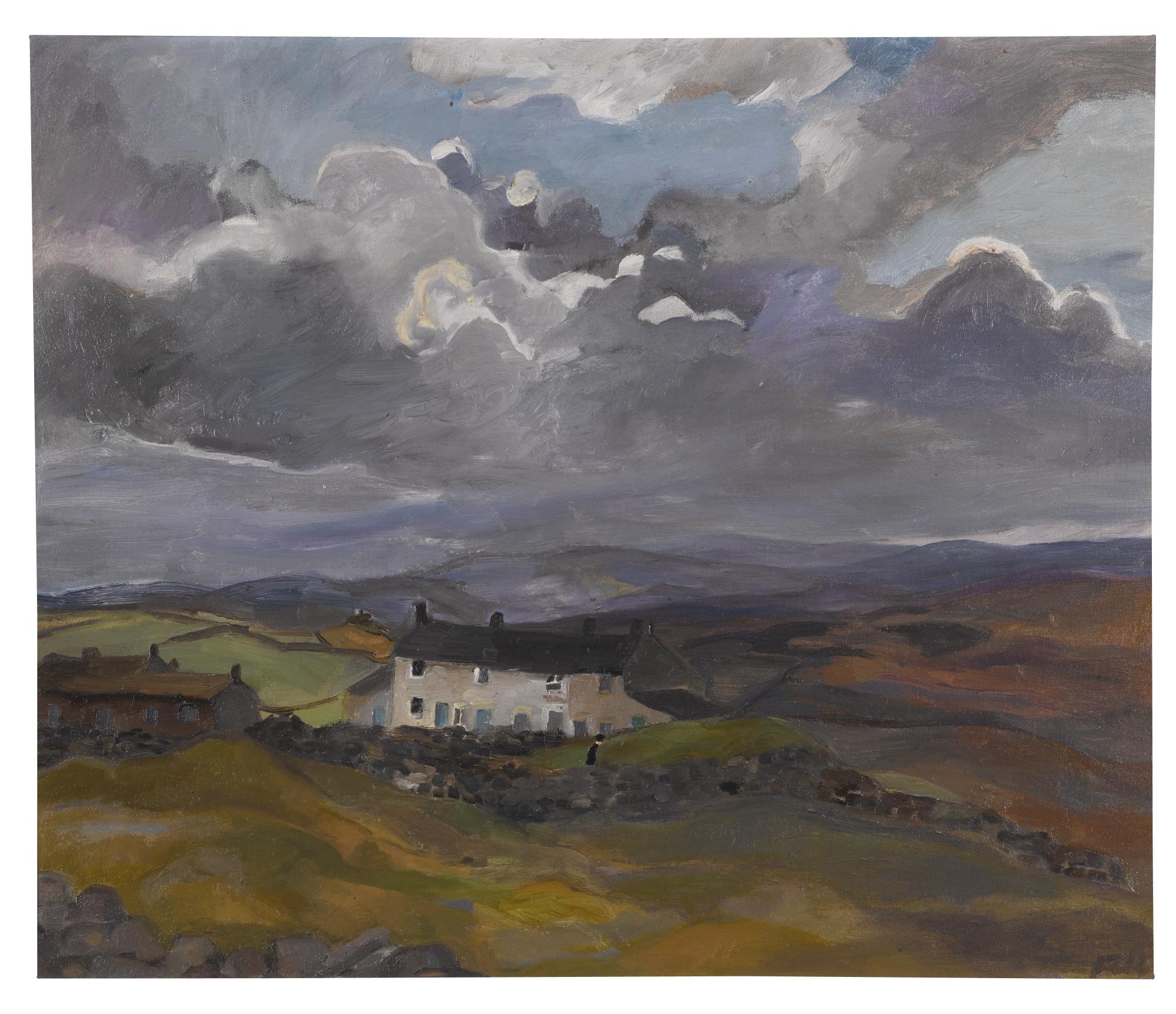 Sheila Fell, R.A. - Small Holding Near Pateley Bridge, Yorkshire
