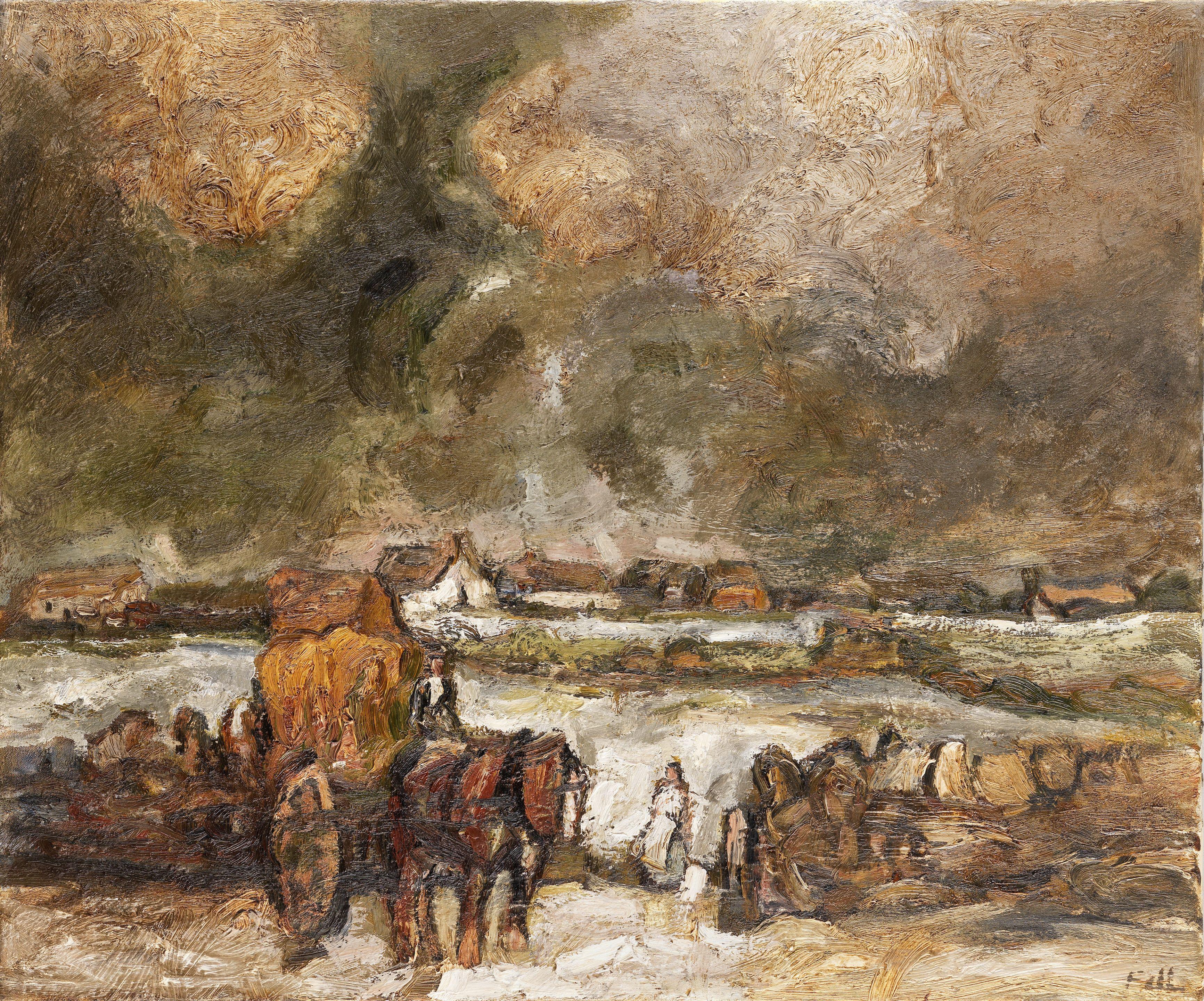 Sheila Fell R.A. - Winter, Cumberland