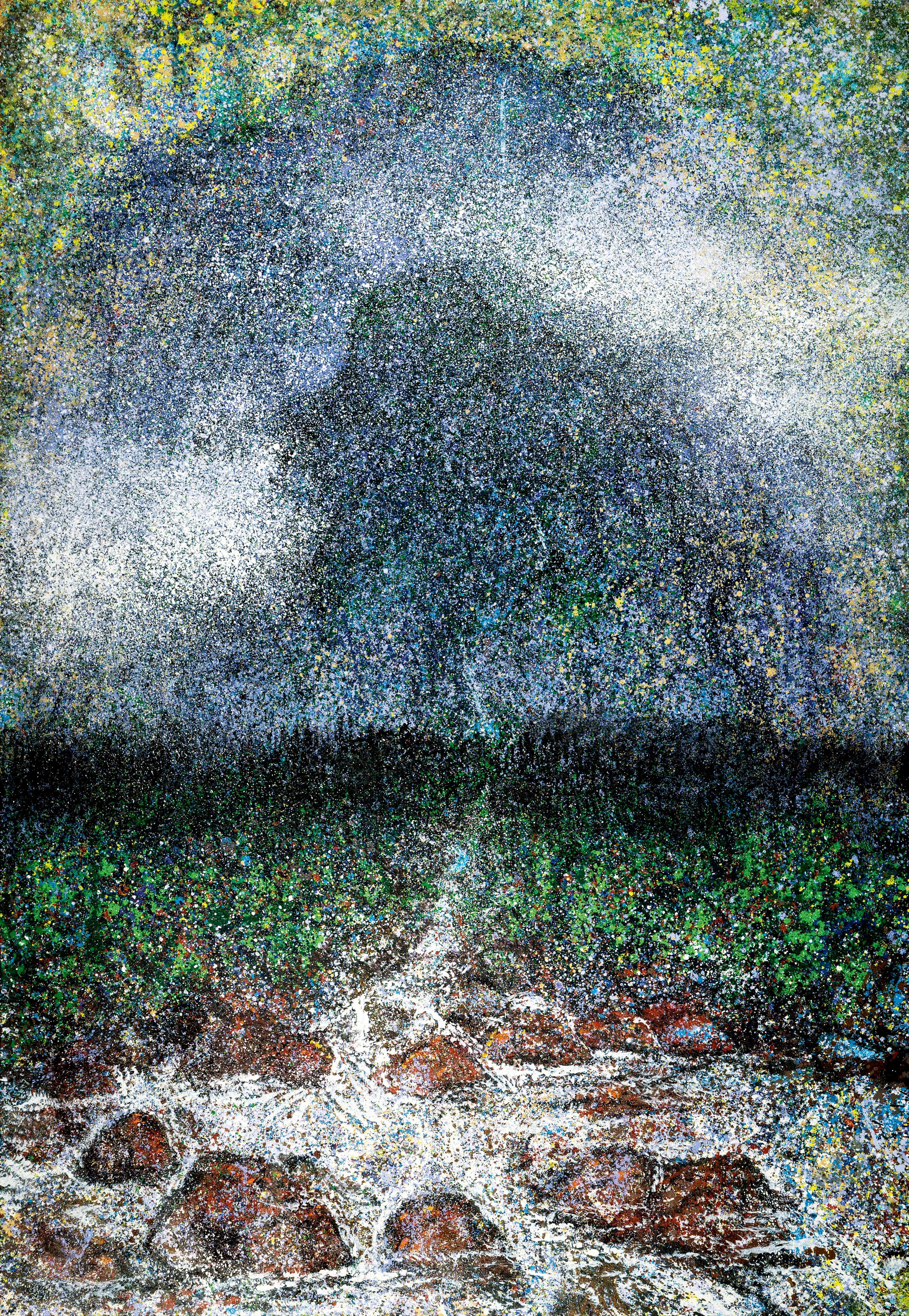 Shen Chang-Ming - The Greatest Virtue Is Just Like Water (Painted In 2020)