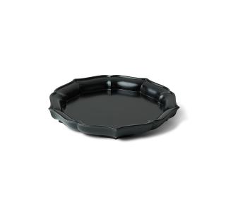 Shen Kelong - A BLACK LACQUER DISH