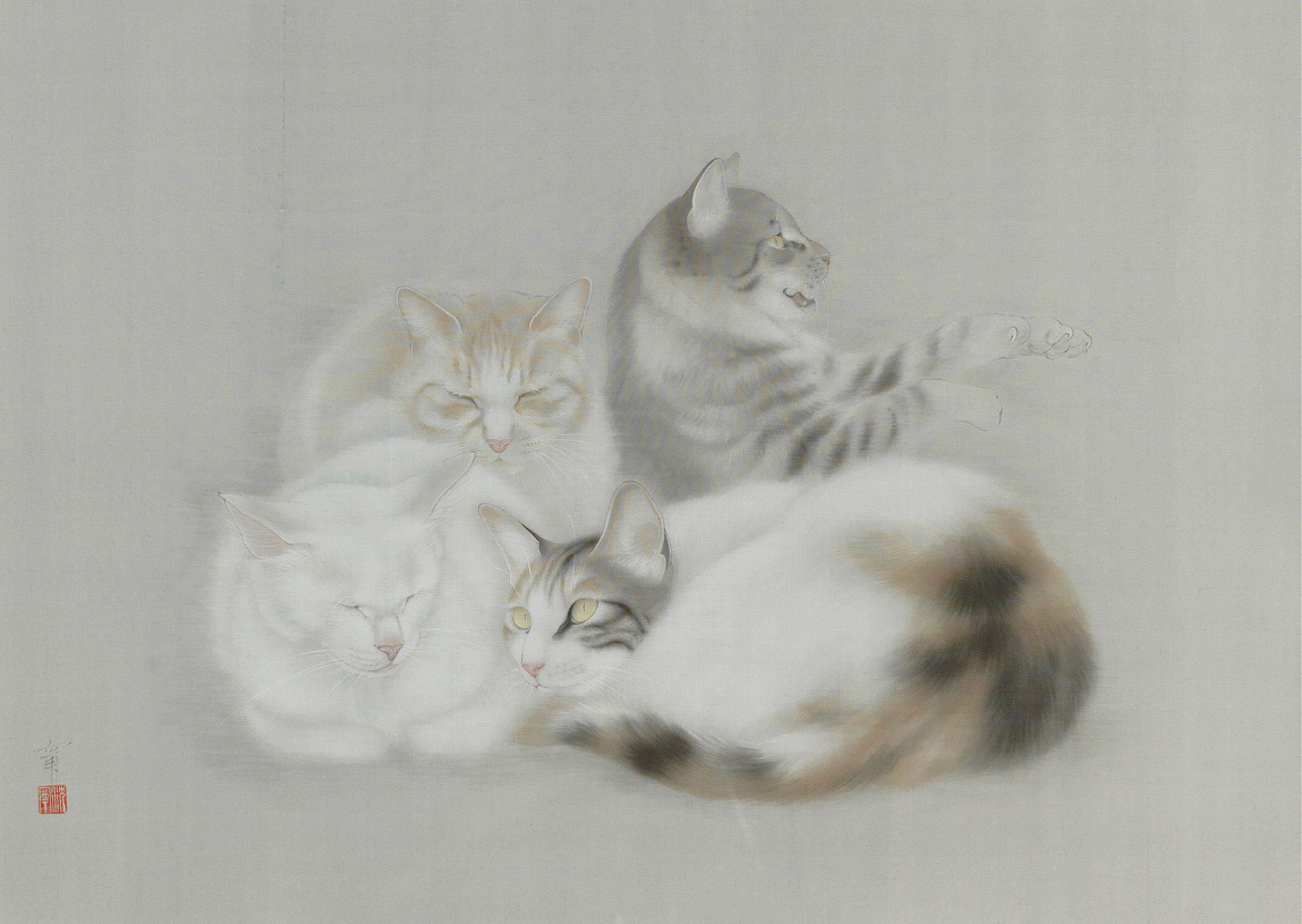Shen Ning - Four Cats