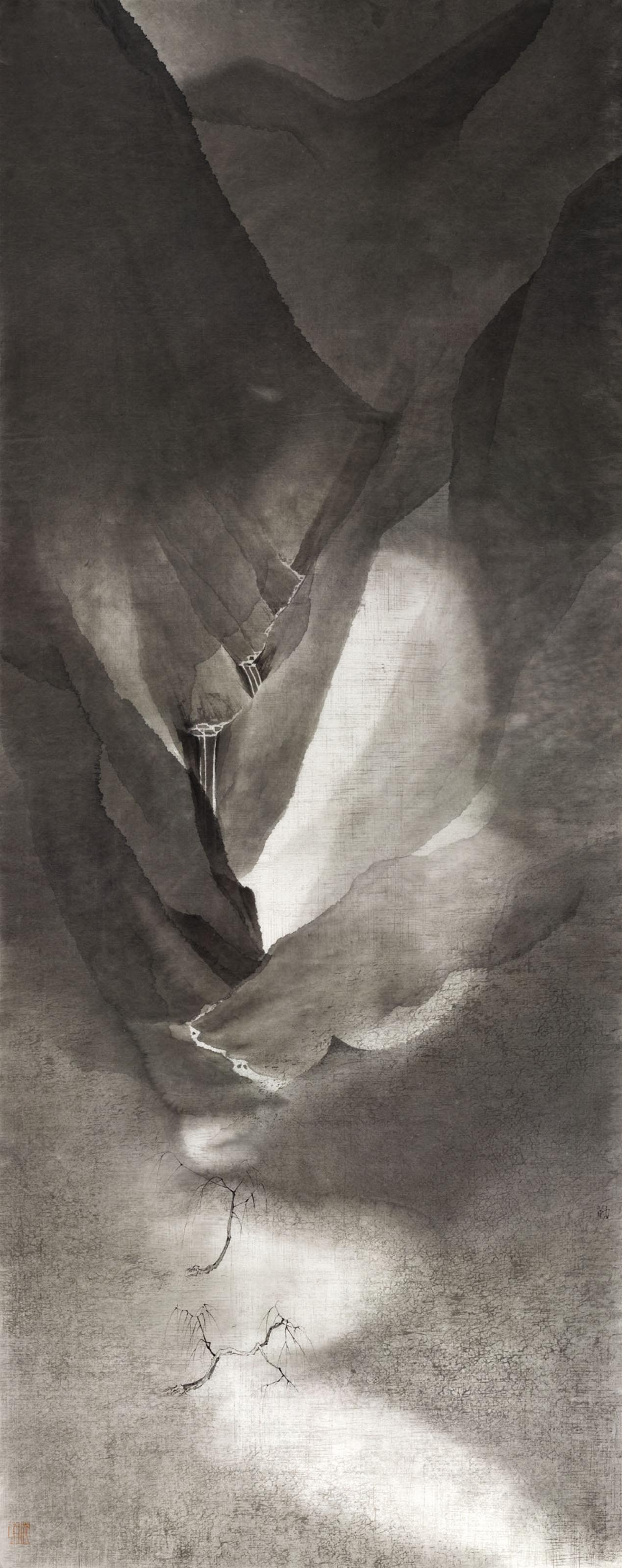 Shen Qin - Landscape in Song Style