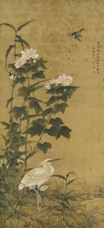 Shen Quan - Crane, Birds and Flowers