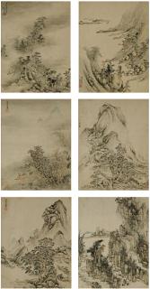 Shen Shichong - Landscapes in Ancient Styles