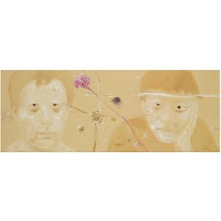 Shen Xiaotong - Chinese Portrait Of Two Boys