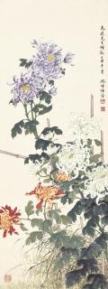 Shen Zhongqiang - Autumn Chrysanthemums