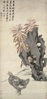 Shen Zhou - Coxcomb And Hen