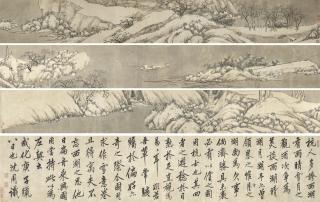 Shen Zhou - Landscape in Snow