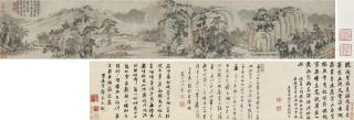 Shen Zhou - Landscape in the Style of Zhao Mengfu
