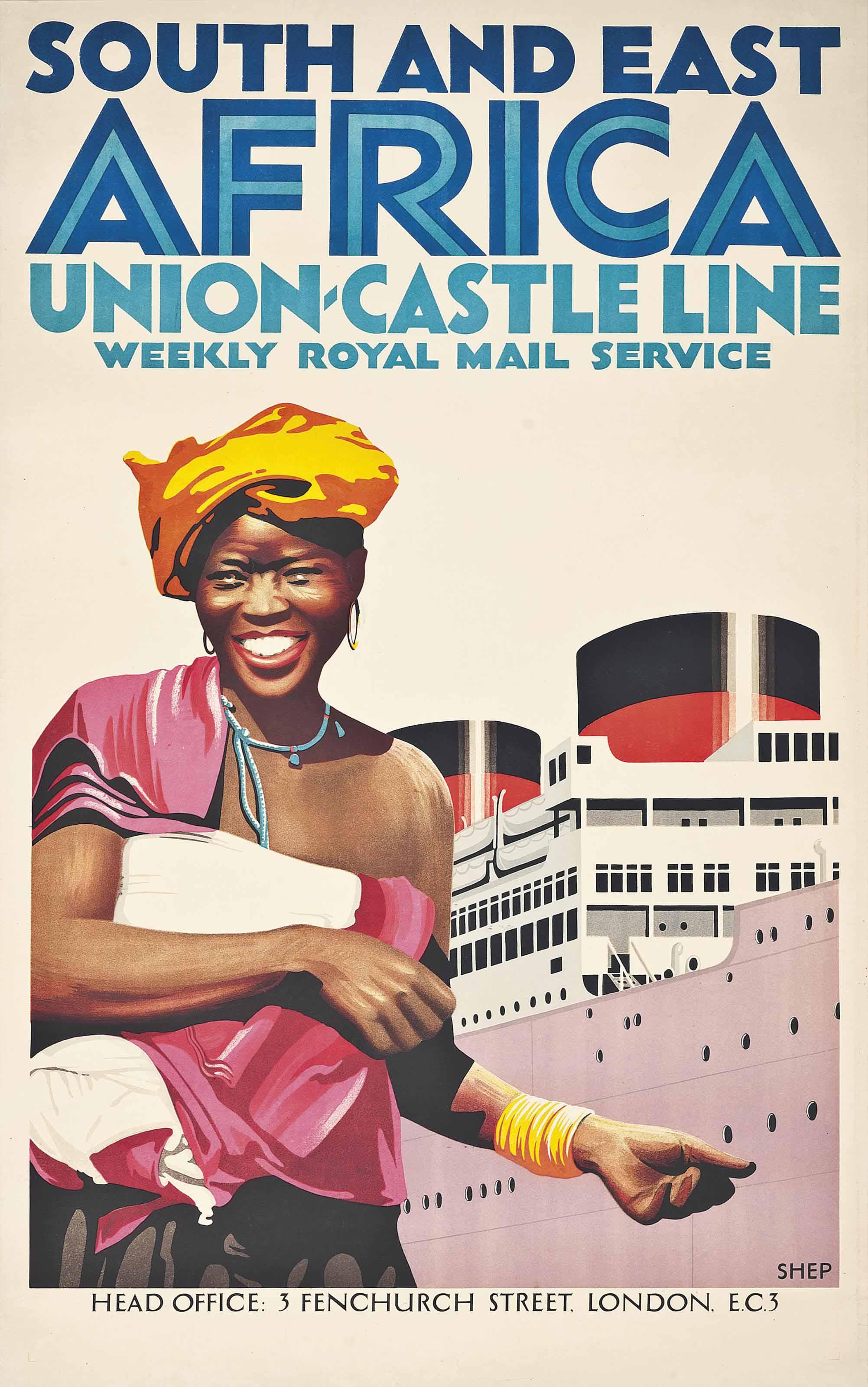 Shep - South And East Africa, Union Castle Line