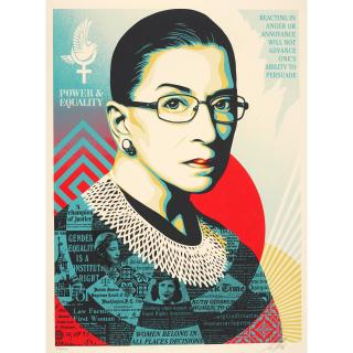 Shepard Fairey - A Champion of Justice (Ruth Bader Ginsburg)