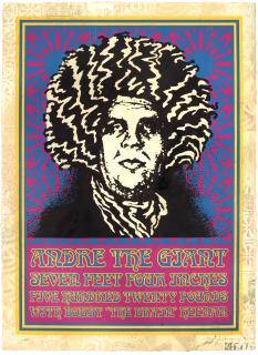 Shepard Fairey - Andre Psychedelic