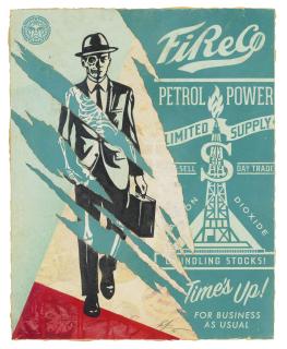 Shepard Fairey - Corrupt Influence