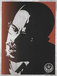 Shepard Fairey - Malcolm X